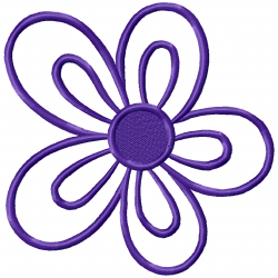 Flowers And Tree Embroidery Design 3